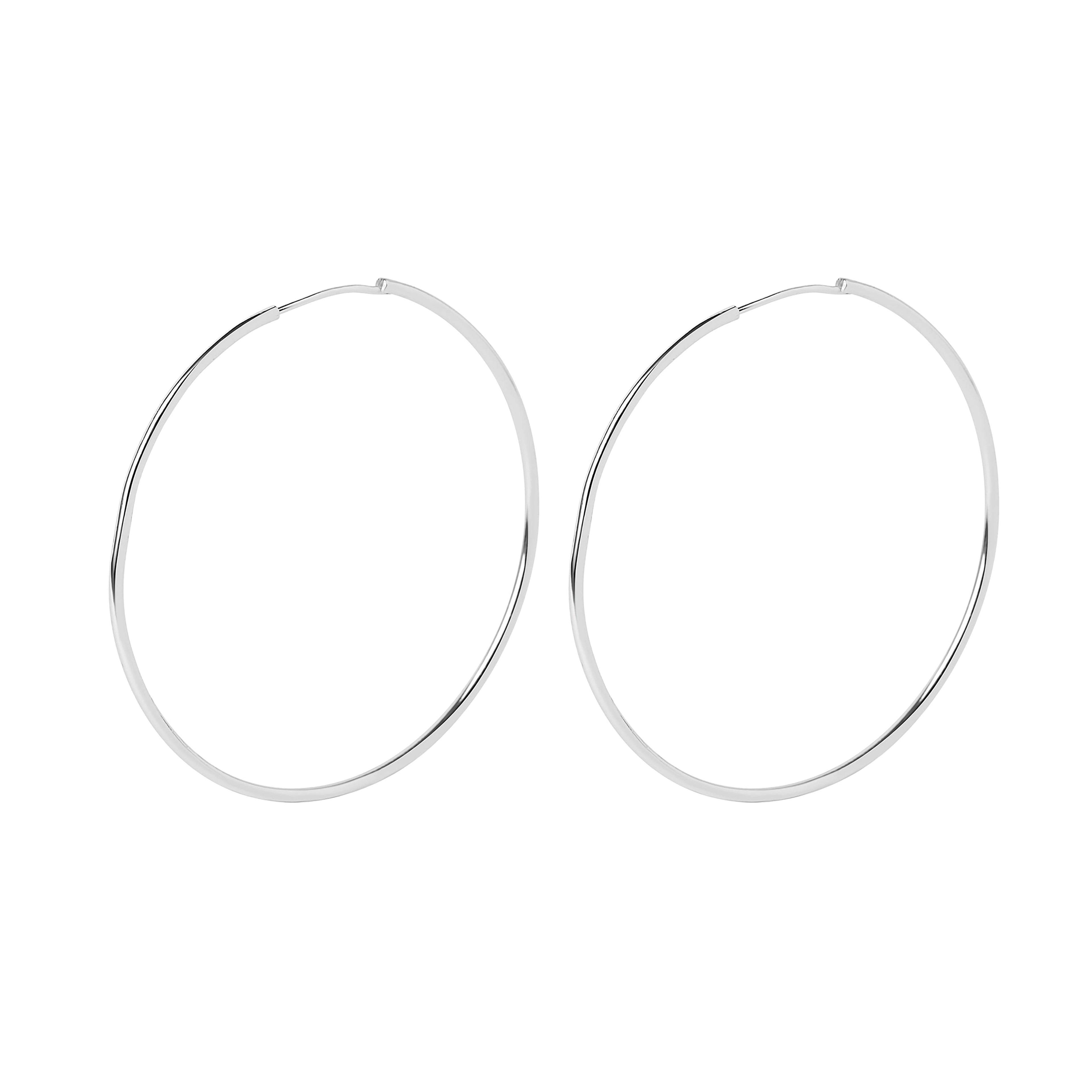 Keke Hoops - Silver