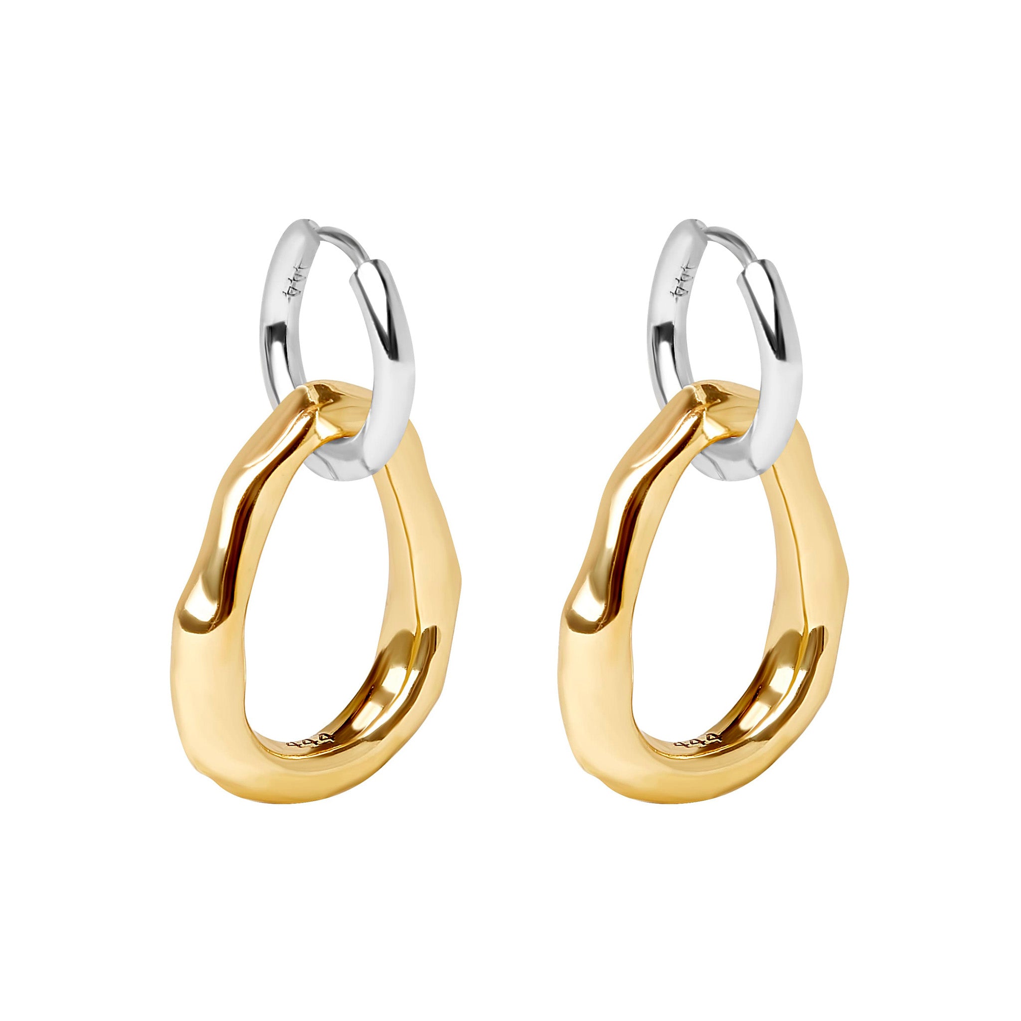 Izzy Earrings - Gold & Silver