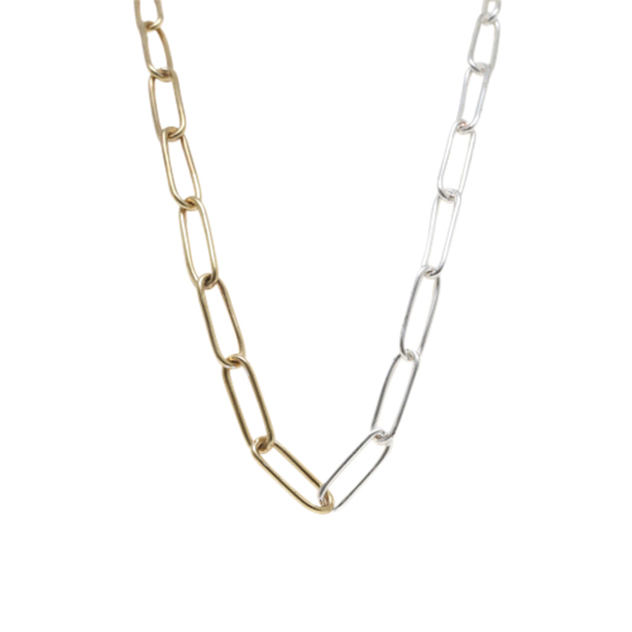Duo Necklace - Silver & Gold