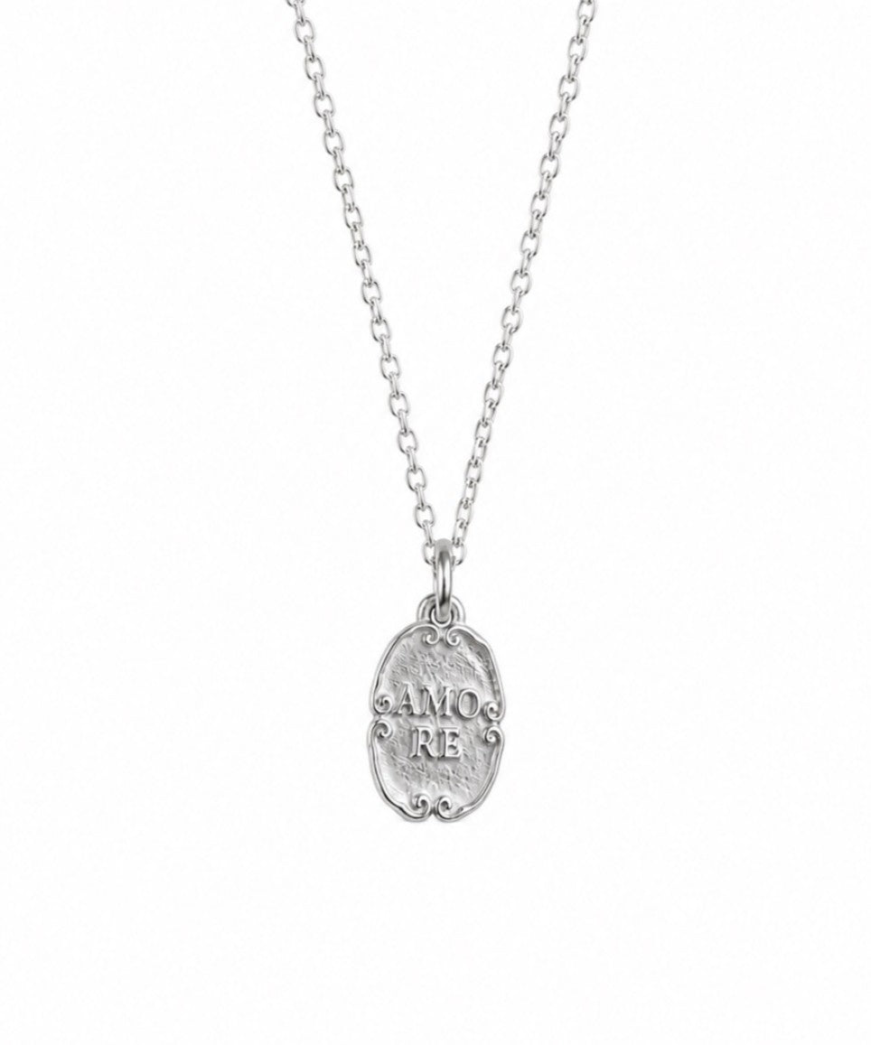 Amore Necklace - Silver