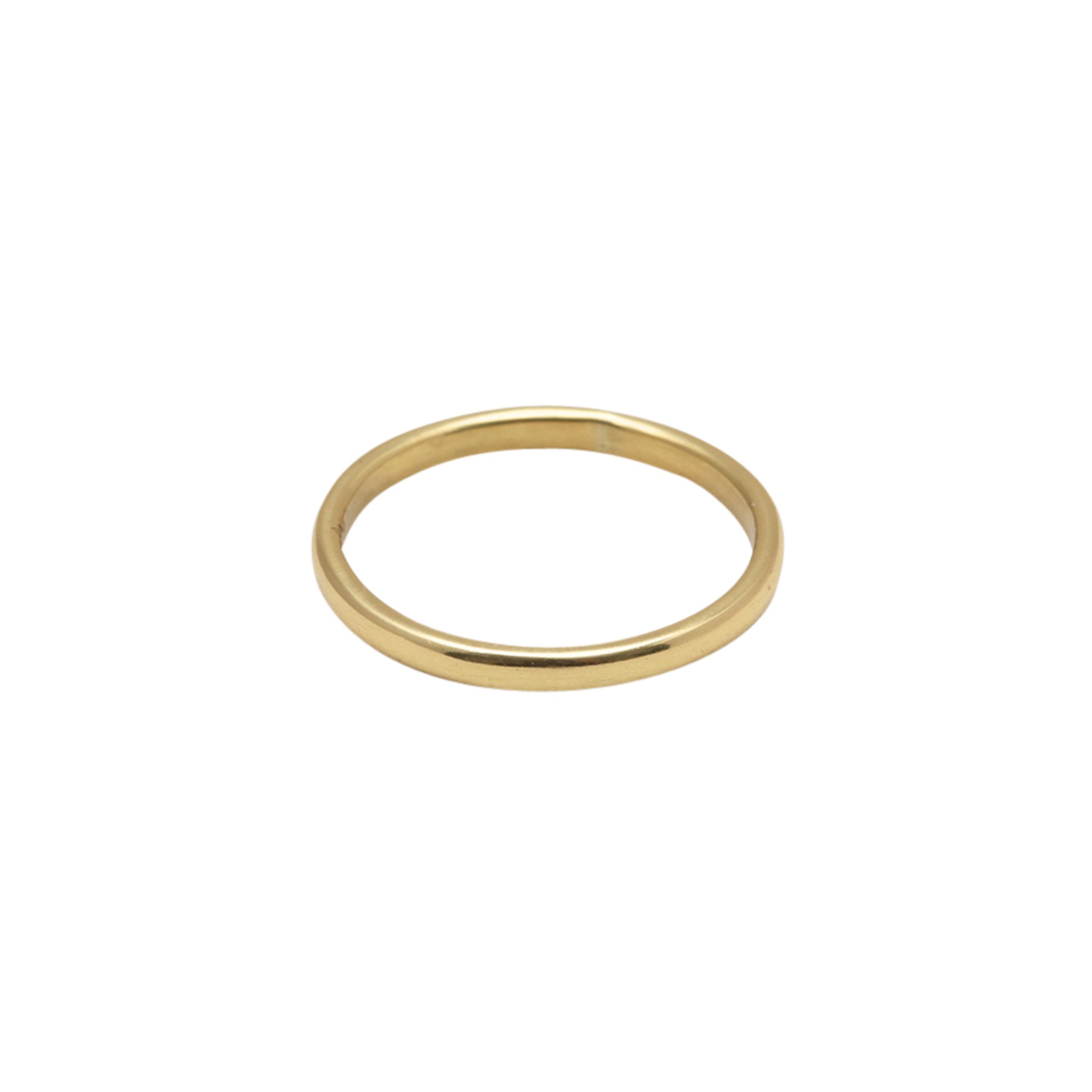 Circle Band Ring - Gold