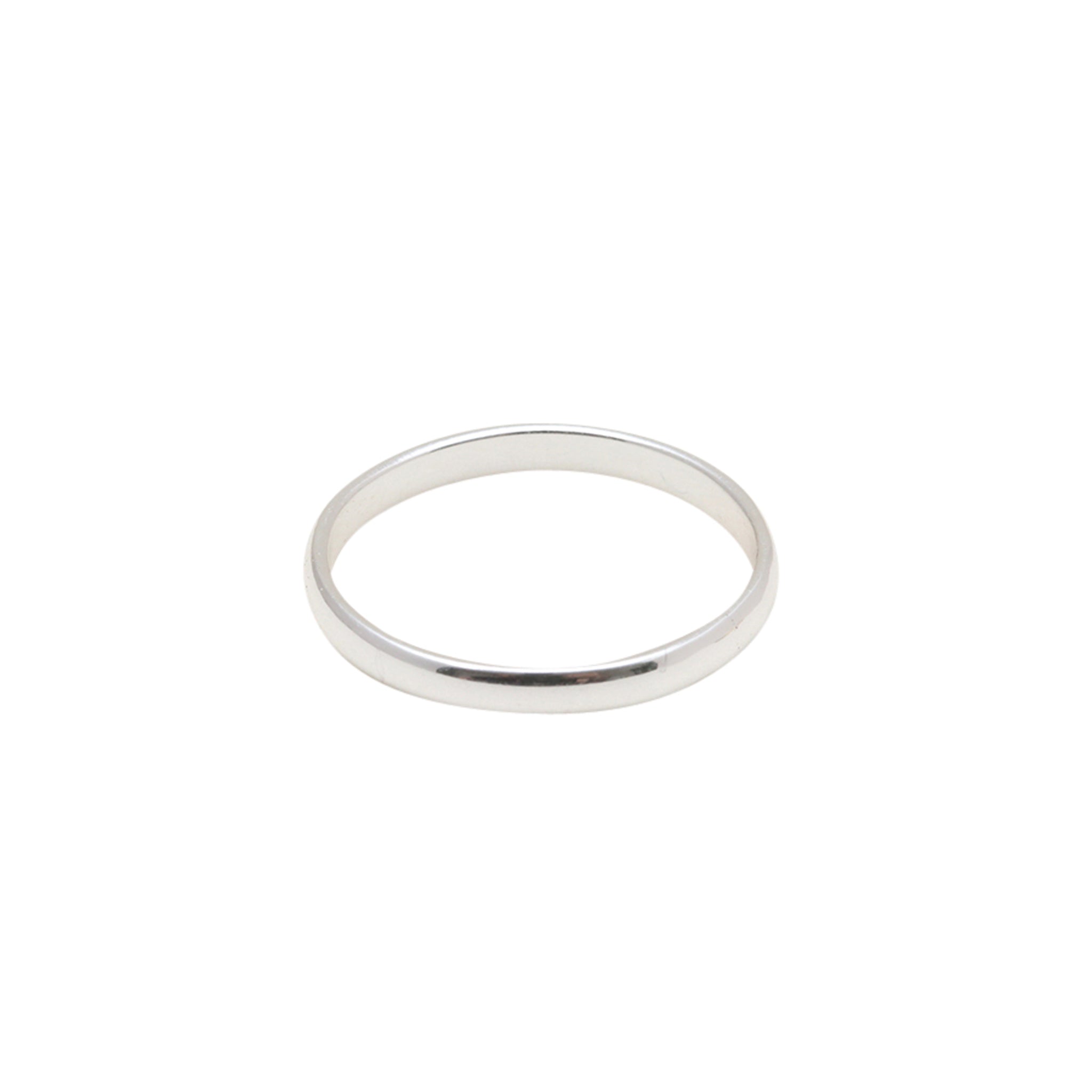 Circle Band Ring - Silver